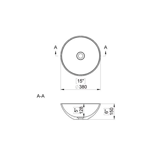 Umivaonik WB0539 Low slika 3