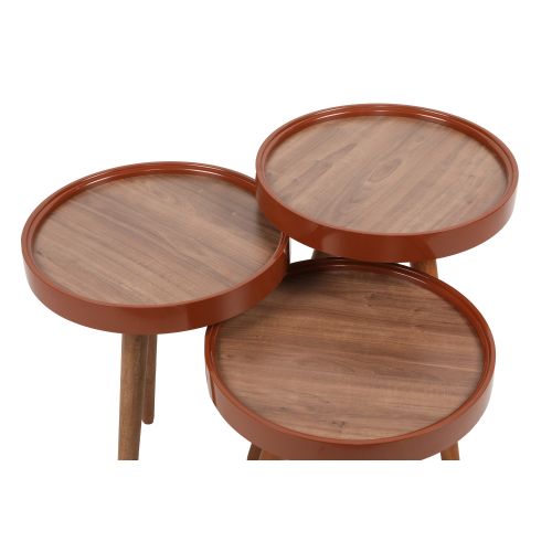 Isla Walnut Nesting Table (3 Pieces) slika 3