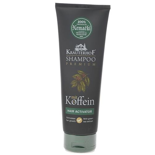 Krauterhof šampon kofein - green tea 250ml slika 1