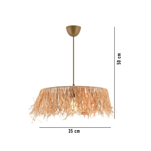 Mariska Natural Chandelier slika 4