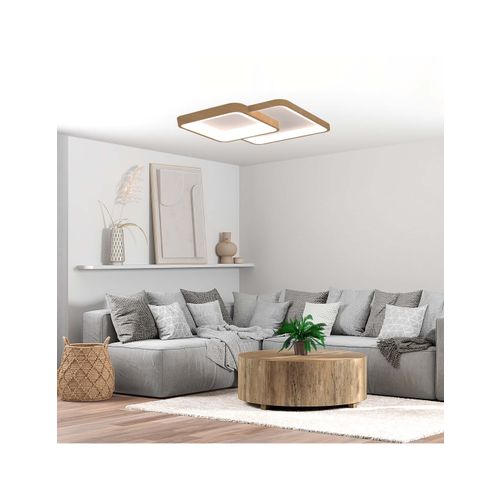 KSIX, Phenomena SmartLED stropna svjetiljka, CCT, 45 cm, 5.850 lm, 45 W, Tuya slika 3