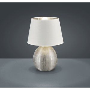 Luxor 35cm. silver stona lampa