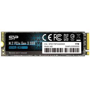 SSD SILICON POWER A60 1TB M.2 PCle crna