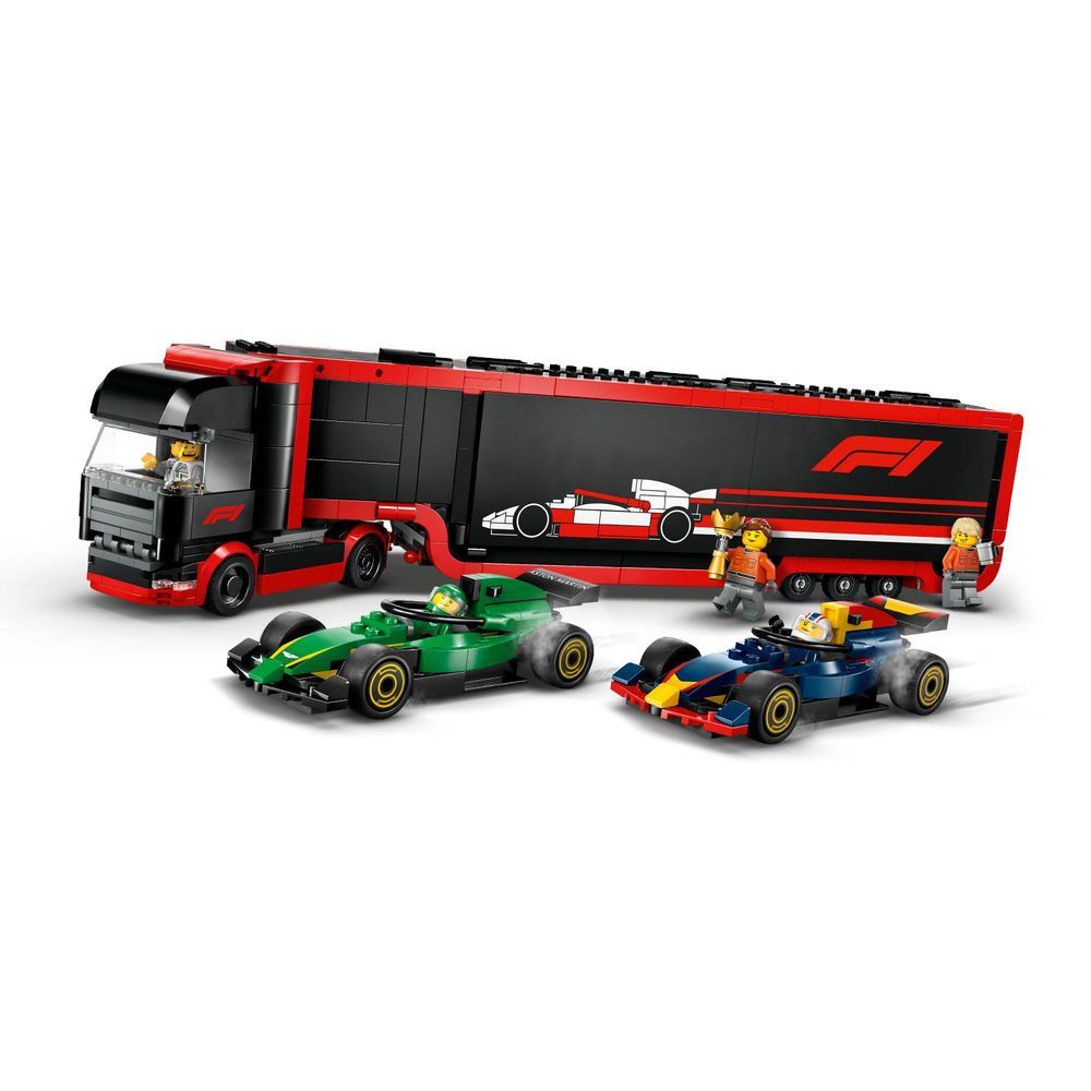 LEGO 60445 Kamion za F1® sa autima RB20 i AMR24 za F1® slika 8