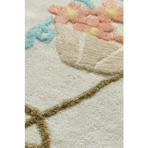 Colourful Cotton Kupoanski tepih set 3 komada-ALACATI-bež, Alaçatı - Salmon slika 5