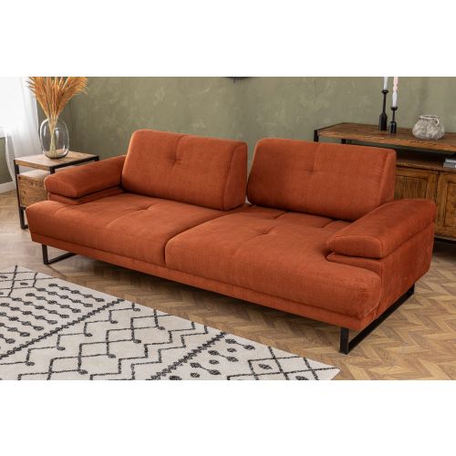 Atelier Del Sofa Mustang - Narandžasti trosed na razvlačenje slika 7