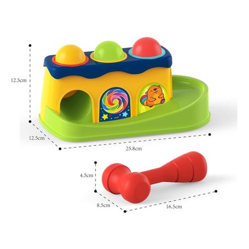 BBO Toys Igračka Sa Aktivnostima - Udari Lopticu 12M+ (HE0290) slika 1