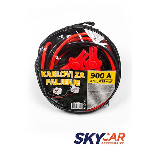 SkyCar - Kablovi za startovanje 900A 4.5m 35mm2 Premium - kablovi za paljenje slika 1