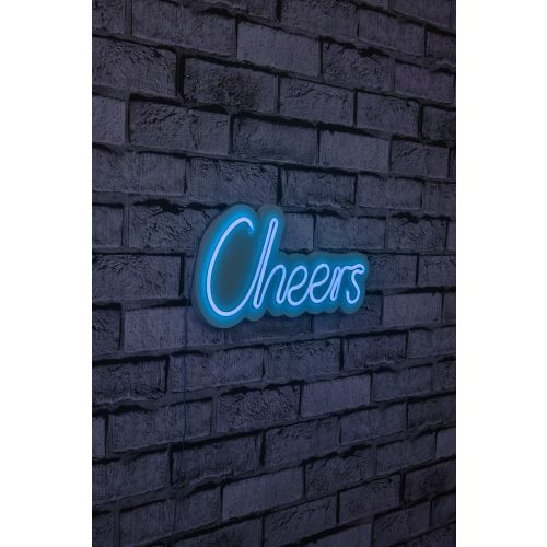 Wallity Ukrasna plastična LED rasvjeta, Cheers - Blue slika 1