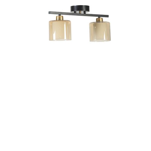 Yeni Nomi 2 Li Siyah Bal Camlı Avize Black
Amber Chandelier slika 2