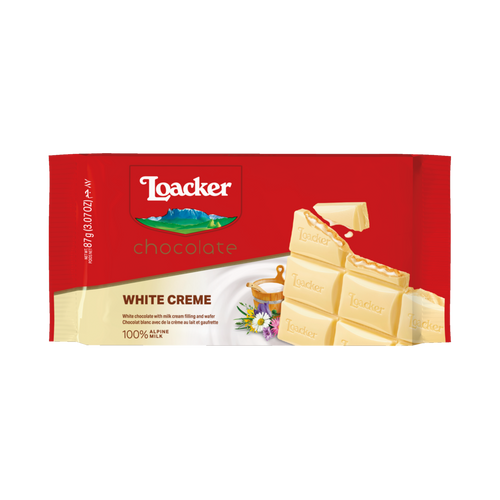 Loacker White Creme čokolada 87g slika 1