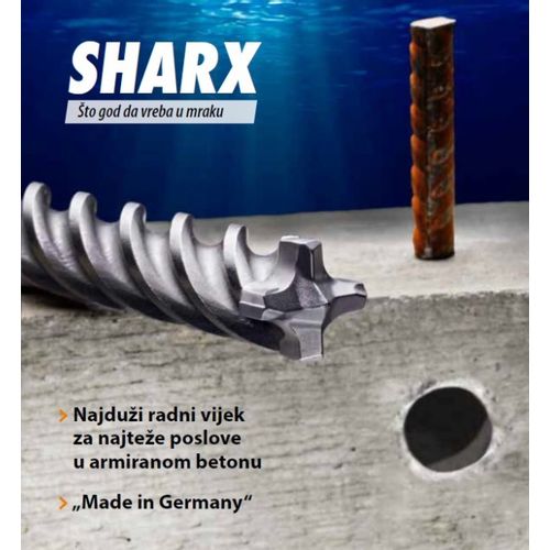 HAWERA Svrdlo SDS-PLUS 10x365/300 SHARX 266492 slika 1