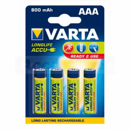 Punjiva baterija Varta Ready to use HR3 800mAh AAA 1/4 slika 1