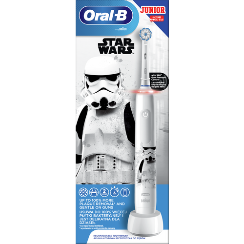 Oral-B električna četkica Junior Star Wars slika 4