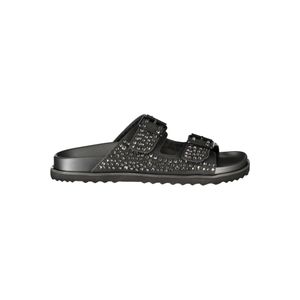LAURA BIAGIOTTI WOMEN'S BLACK SLIPPER FOOTWEAR