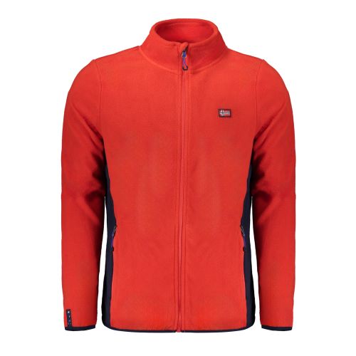 NORWAY 1963 RED MEN'S ZIP-UP SWEATSHIRT slika 1