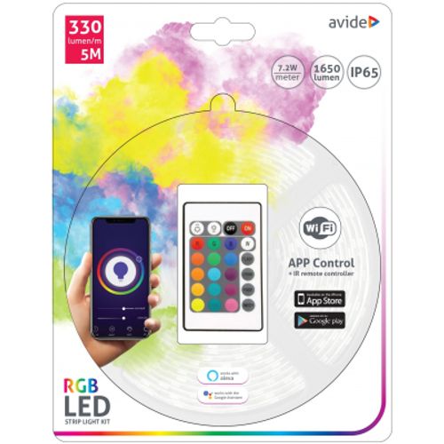 Avide LED SMD traka 3m 990lm 7.2W 30LED slika 3