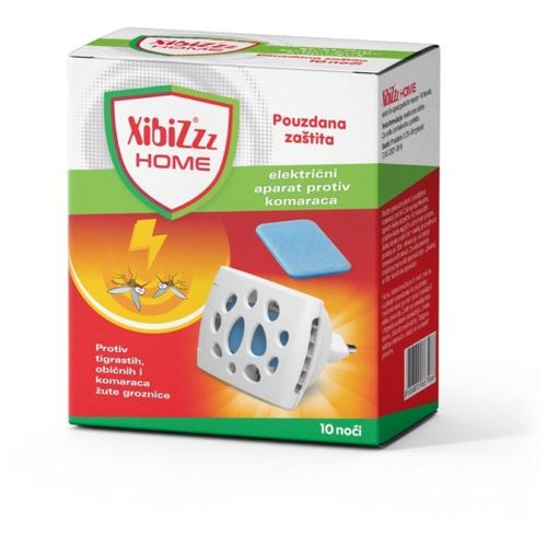 Xibiz Home električni aparat protiv komaraca + 10 tableta slika 1