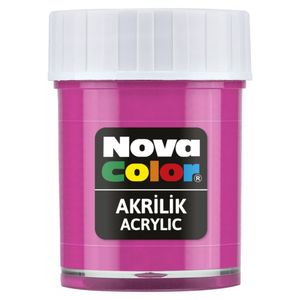 Nova Color Slikanje - Akrilne Boje 30g - Roze - 540296