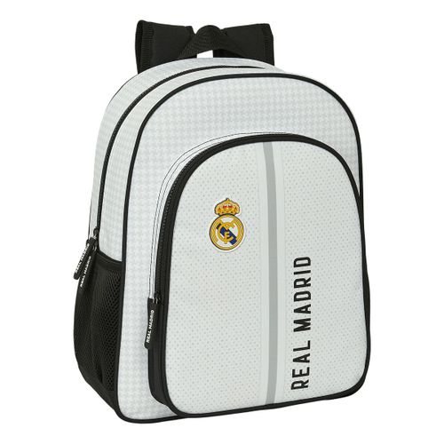 Školski Ruksak Real Madrid C.F. 24/25 Bijela Siva 32 x 38 x 12 cm slika 1