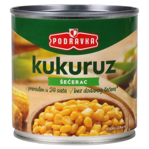 Podravka kukuruz šećerac 340g slika 1