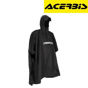 Jakna za kišu - kabanica za motor Acerbis Poncho - Crna vel.S/M