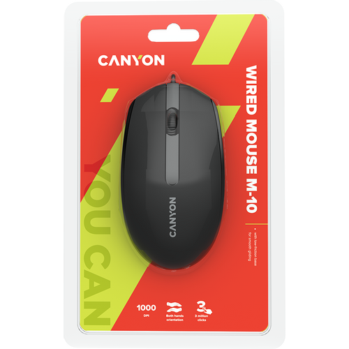 CANYON M-10, Canyon Wired optical mouse slika 6