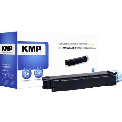 KMP toner zamijenjen Kyocera TK-5150C kompatibilan cijan 10000 Stranica K-T74C slika 1