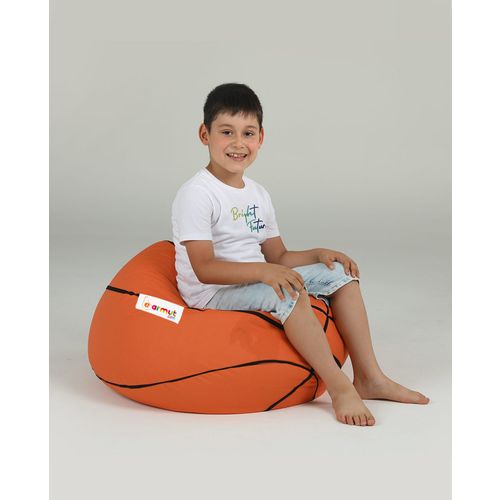 Atelier Del Sofa Vreća za sjedenje, Basketball Kids Pouf - Tile Red slika 10