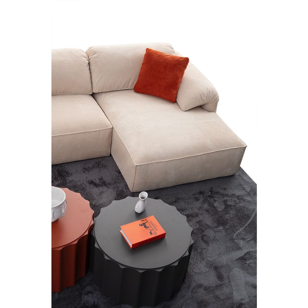 Ugaona Sofa Flamingo Corner 1 (L1+O1+C+O2+Chlr) - boja: krem slika 6
