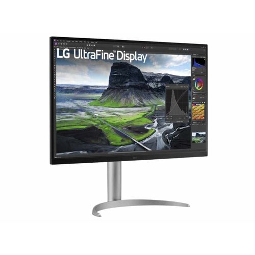 Monitor LG 32UQ850V-W 32"/IPS/3840x2160/60Hz/5ms GtG/HDMIx2,DP,USB/pivot,visina/zvučnici/srebrna slika 3