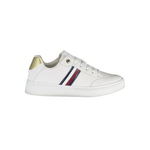 TOMMY HILFIGER WHITE WOMEN'S SPORTS SHOES