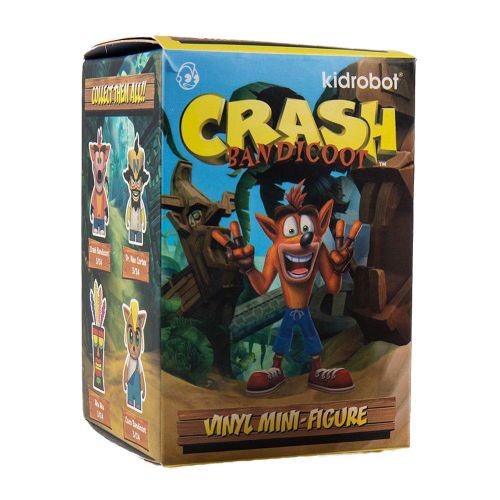 Kidrobot Figura Crash Bandicoot Mini Serija slika 1