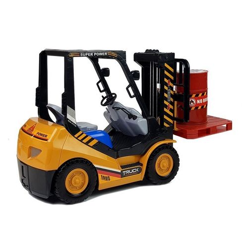 Viličar na daljinsko upravljanje Forklift R/C s rekvizitima - žuti slika 3