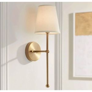 Zidna Lampa BRZ-340050 - Zlatna i Krem