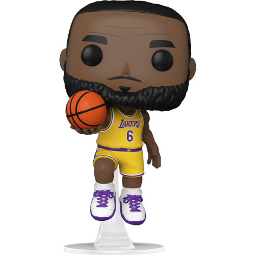 FUNKO POP NBA: LAKERS - LEBRON JAMES (YELLOW JERSEY) slika 2