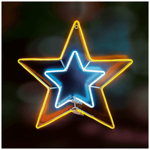 home Dekorativna rasvjeta, LED neonska figura, zvijezda - NEON 3
