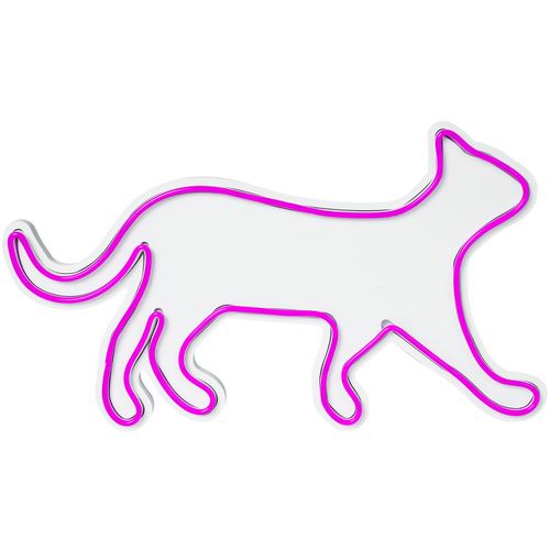 Wallity Ukrasna plastična LED rasvjeta, Kitty the Cat - Pink slika 5