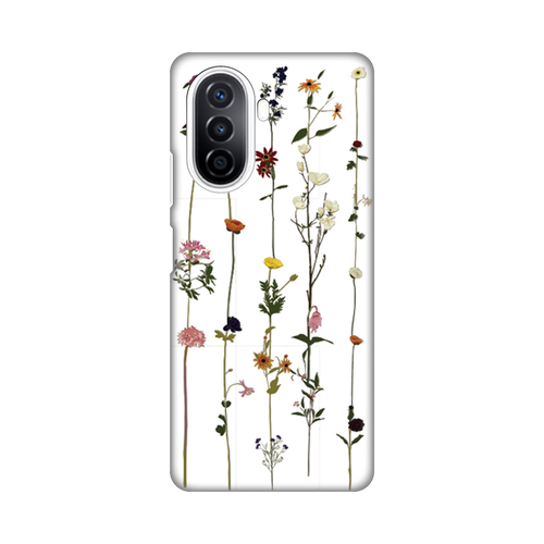 Torbica Silikonska Print Skin za Huawei Nova Y70/Y70 Plus Flower slika 1