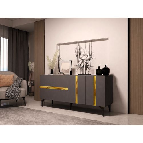 Vania - Anthracite, Gold Anthracite
Gold Console slika 2