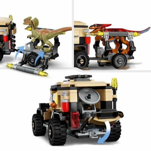 Lego 76951 Jurassic World Transport Pyroraptora i Dilophosaurusa slika 3