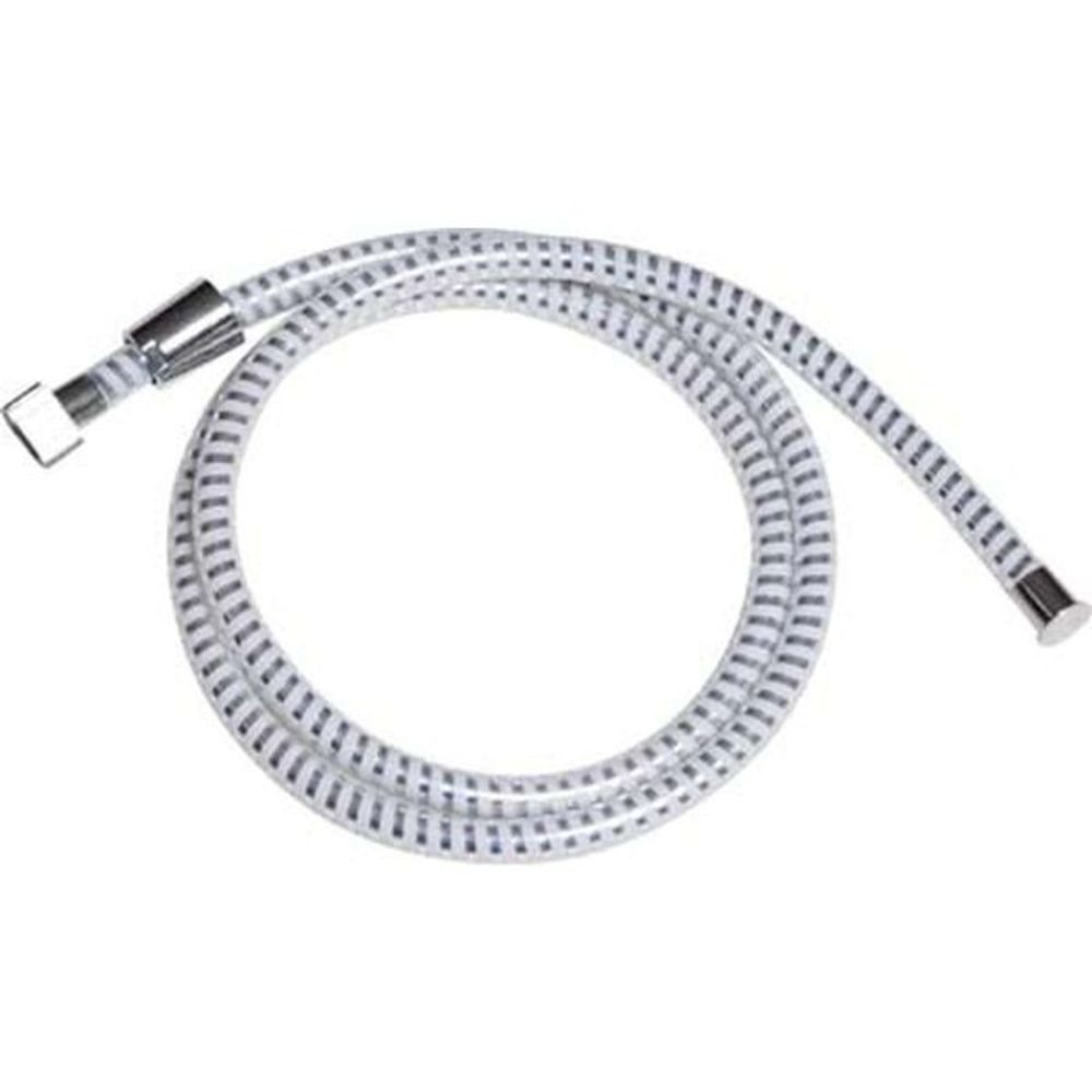 Tendance tuš crijevo 200 cm rastezljivo pvc, bijelo/srebrno slika 1