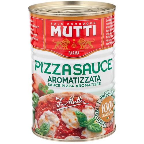 Mutti Umak aromatizirani za pizzu konzerva 400g slika 1
