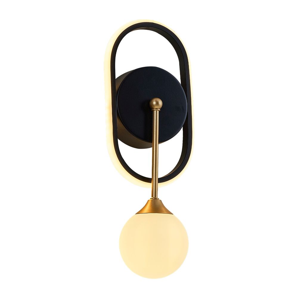 Zidna Lampa L1141 - Crna slika 3