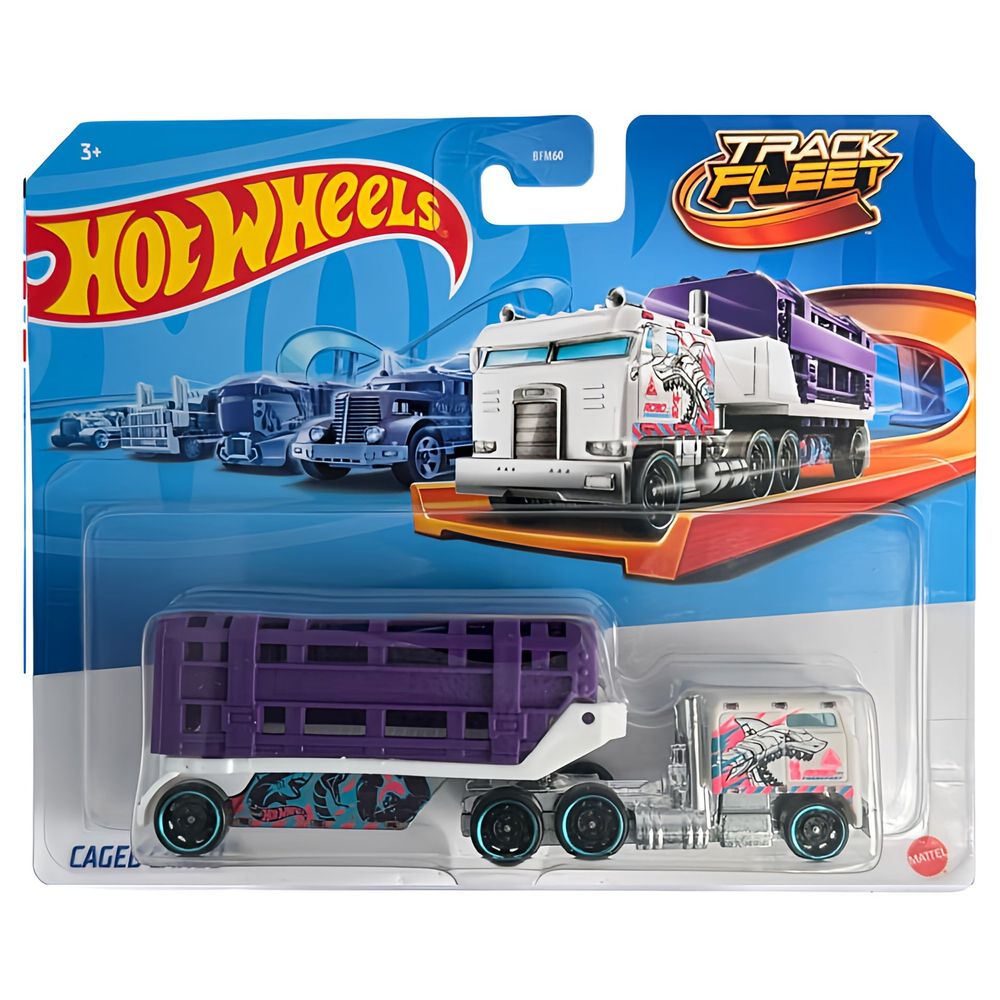 Hot Wheels Track Fleet Kamion sa prikolicom 1:64, Sorto slika 5