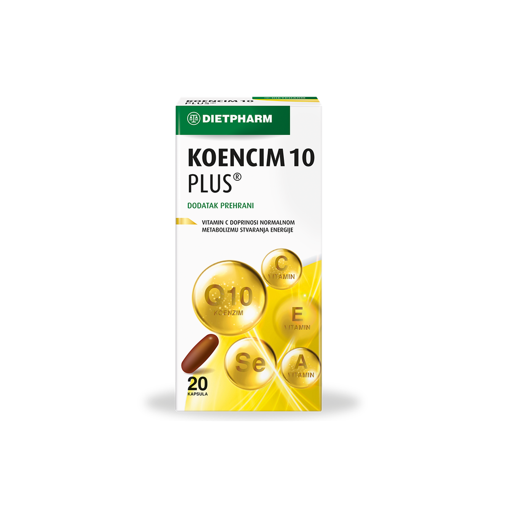 DIETPHARM KOENCIM 10 PLUS KAPSULE A20 slika 1