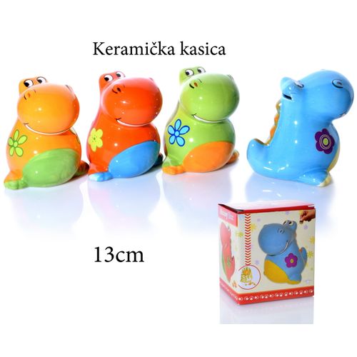 Keramička kasica Nilski konjić 13cm slika 1