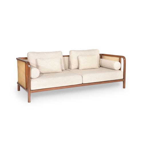 Peanut Cream 3-Seat Sofa slika 2