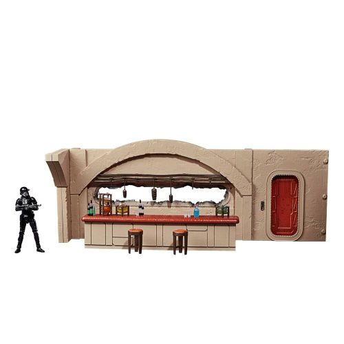 Star Wars Mandalorian Nevarro Cantina i Imperial Death Trooper set figura slika 4