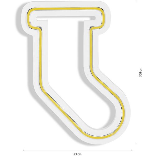 Wallity Ukrasna plastična LED rasvjeta, Socks - Yellow slika 18